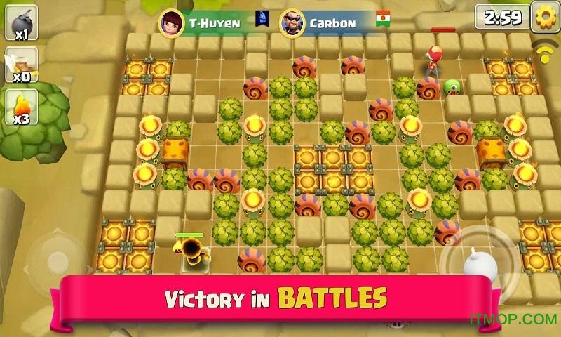 3D炸弹人轰炸英雄游戏