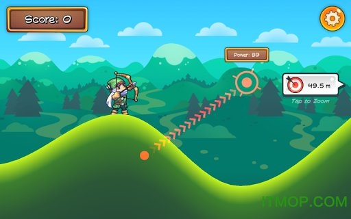 手机点点弓射手游戏