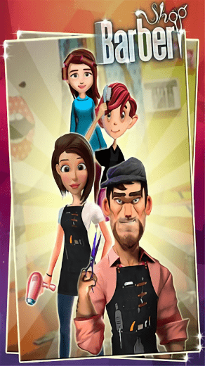 疯狂理发师手机游戏