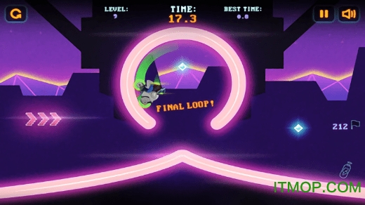 霓虹灯越野摩托车手游