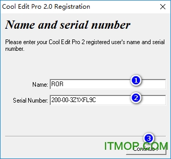 cool edit pro 2.1 汉化破解版