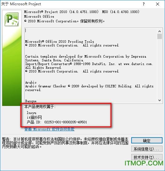 microsoft project professional 2010