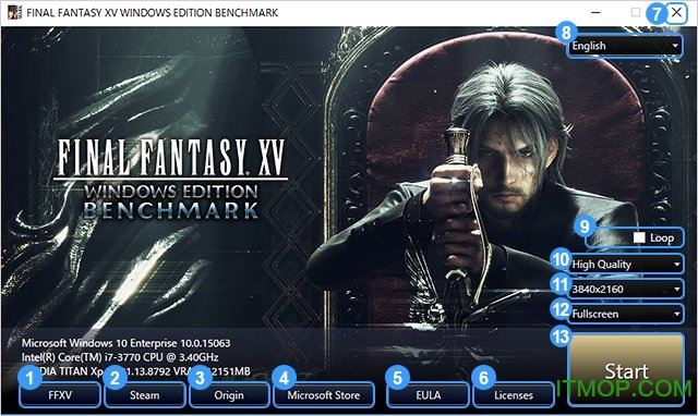 最终幻想15跑分工具