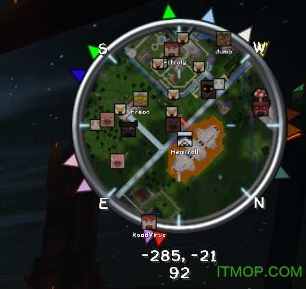 小地图voxelMap Mod