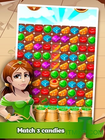 甜蜜王国糖果匹配3