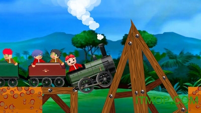 猪猪侠开火车游戏 猪猪侠开火车游戏