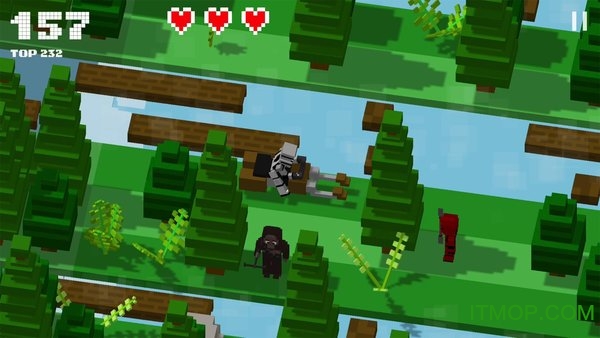 跳跳像素银河大战游戏