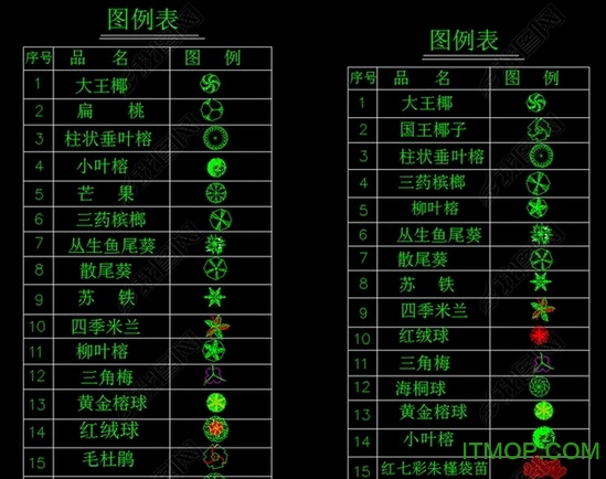 cad植物图库免费版
