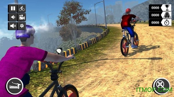 山地自行车骑手游戏