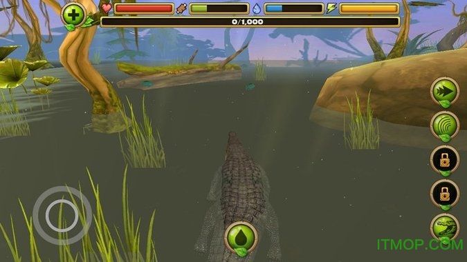 愤怒的鳄鱼模拟3D中文破解版