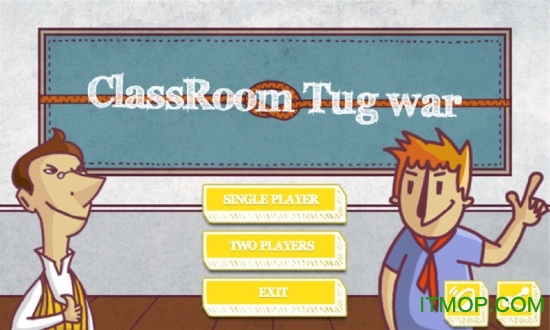 双人手指拔河比赛游戏