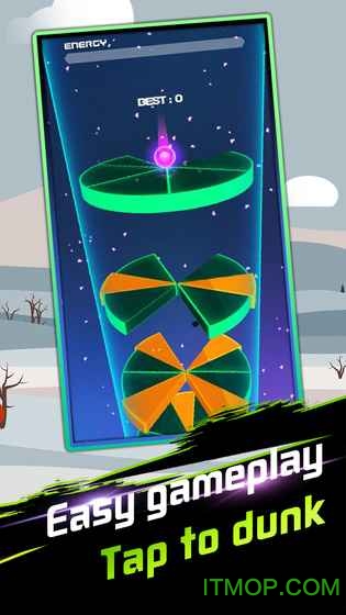 抖音球球跳到底游戏