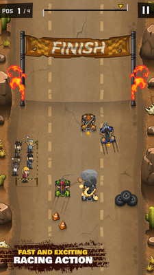 野蛮赛车手游戏