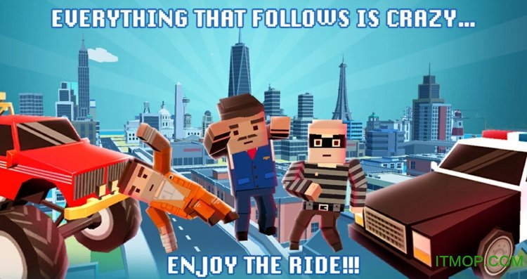 城镇疯狂赛车下载破解版