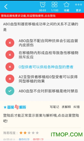 卫生高级职称输血技术题库