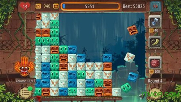 点击方块消除游戏
