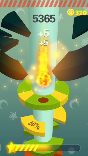 无限弹跳空间游戏