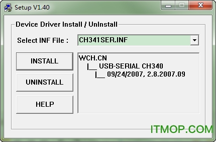 CH340 usb转串口驱动