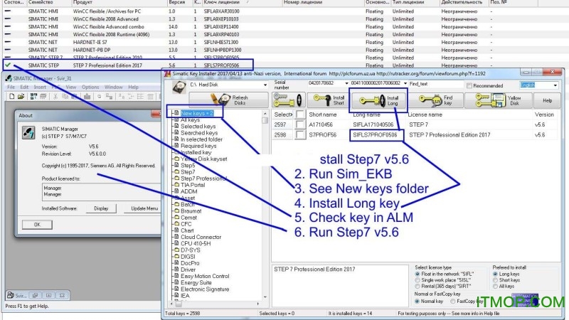 step7 v5.6授权工具