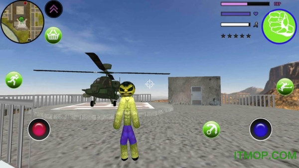 绿巨人火柴人绳索英雄无限金币下载