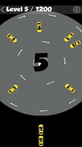 旋转圆形停车场下载