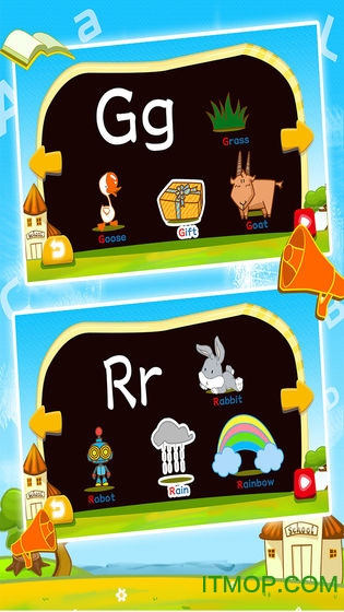 宝宝益智英语字母音标下载