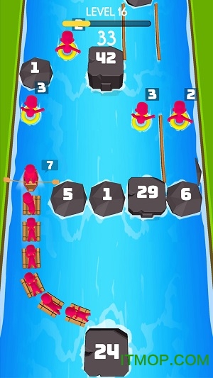 人类木筏救援游戏