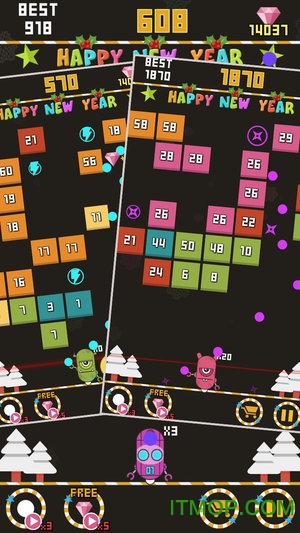 物理弹跳球游戏