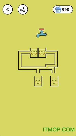 哪个杯子先装满水