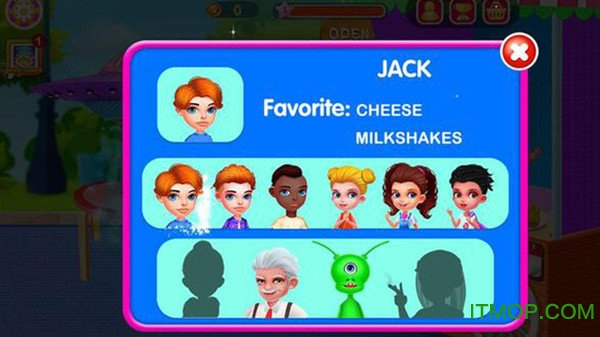 冰淇淋甜品店游戏