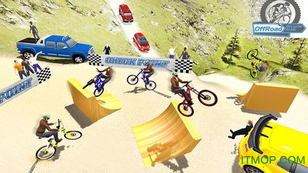 越野自行车车手