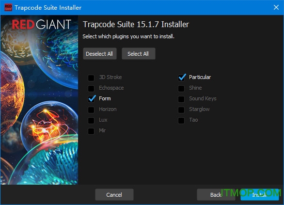 红巨星粒子特效AE插件