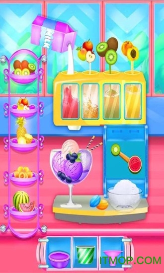 公主做雪糕游戏