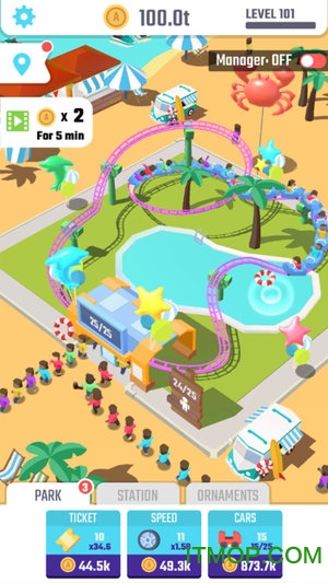 放置过山车破解版