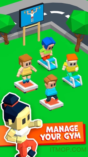 放置健身大亨游戏