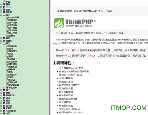 ThinkPHP5.1手册 ThinkPHP5.1手册