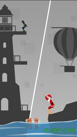 火柴人运动跳水游戏
