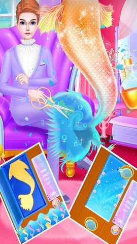 美人鱼公主化妆 美人鱼公主化妆游戏