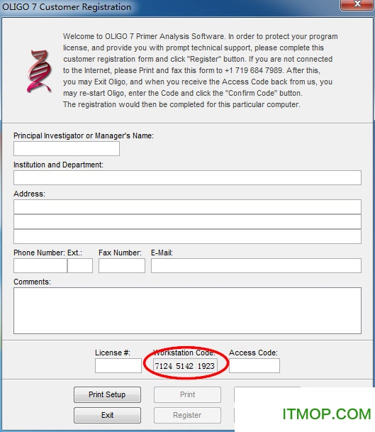 oligo7引物设计软件 oligo 7破解版
