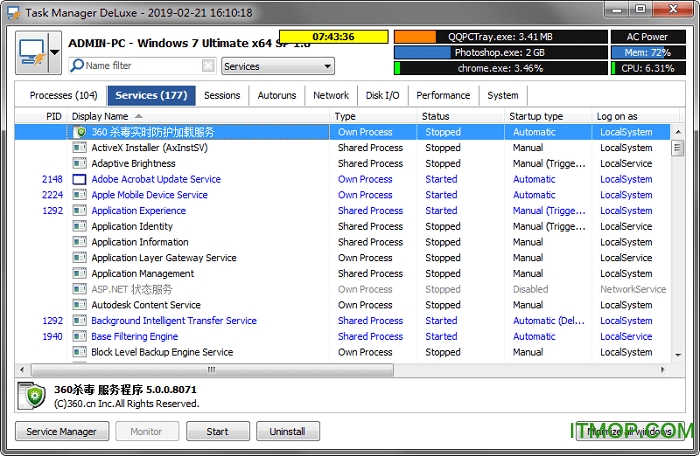 Task Manager DeLuxe绿色版