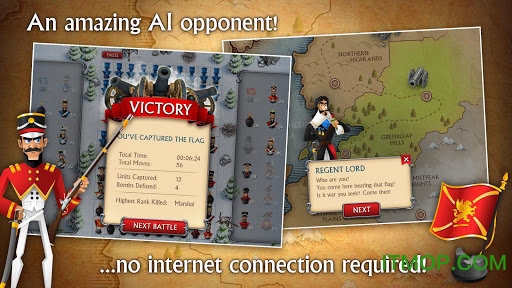 单人西洋陆军棋手机版