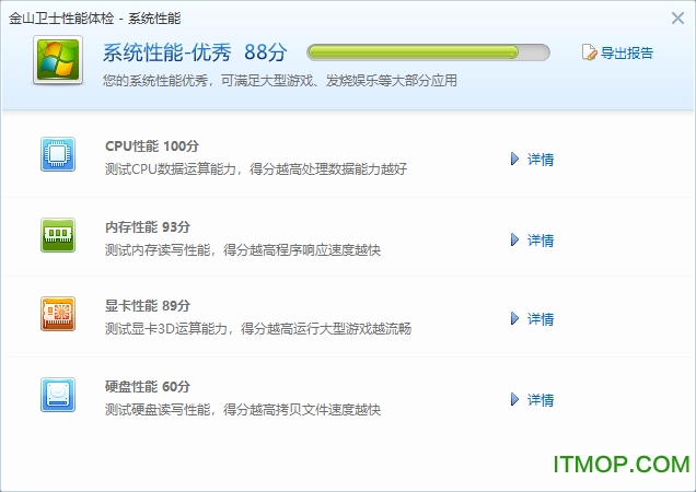 金山卫士体检软件下载