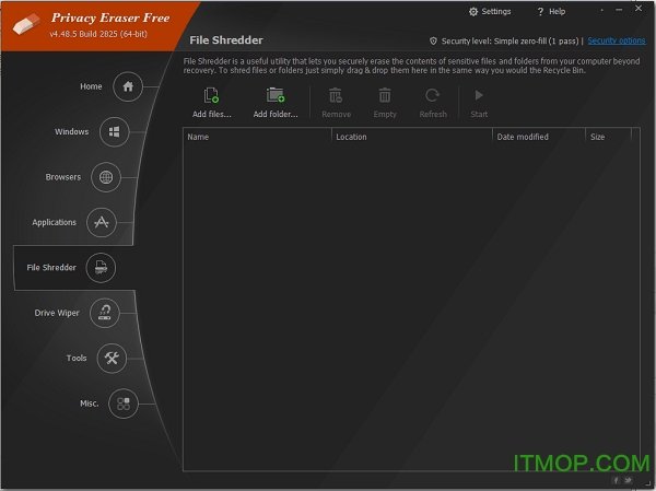 Privacy Eraser Free中文版