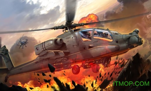 武装直升机打击战无限金币钻石版