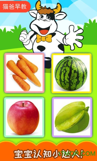 宝宝蔬菜水果认知 宝宝蔬菜水果认知app