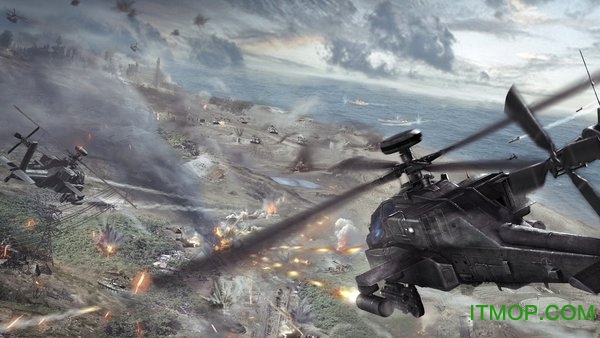 武装直升机空袭战无限金币版