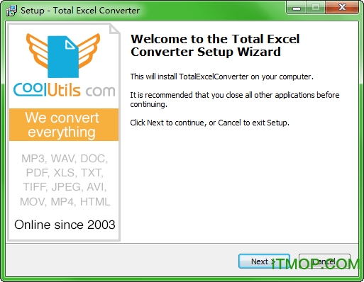 Total Excel Converter破解版