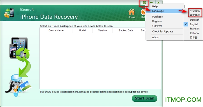 iStonsoft iPhone Data Recovery破解版下载