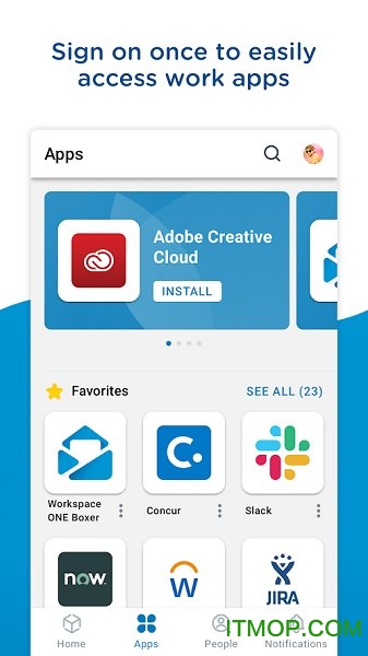 VMware Hub app