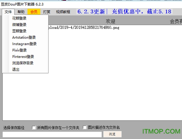 豆皮图片下载器